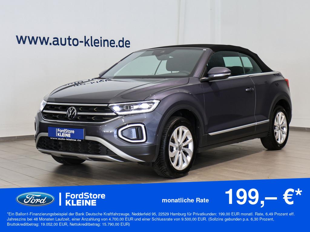 Volkswagen T-Roc Cabriolet 1.0 TSI Style +LED+ALLWETTER