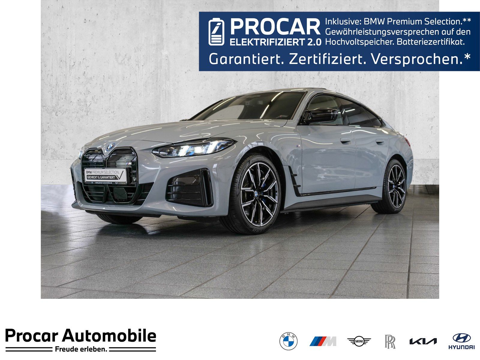 BMW i4 M50 M-Sport Aut Nav HuD LED h&k Glasd Drive+