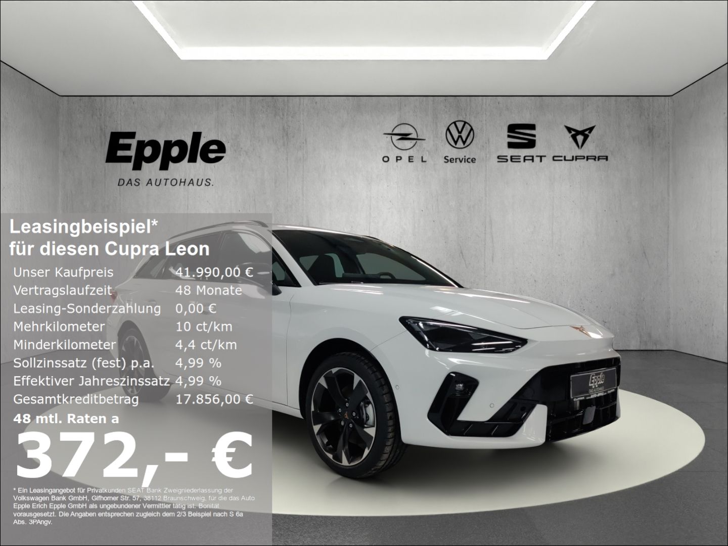 Cupra Leon Sportstourer 2.0 TSI 150 kW (204 PS) 7-Gang