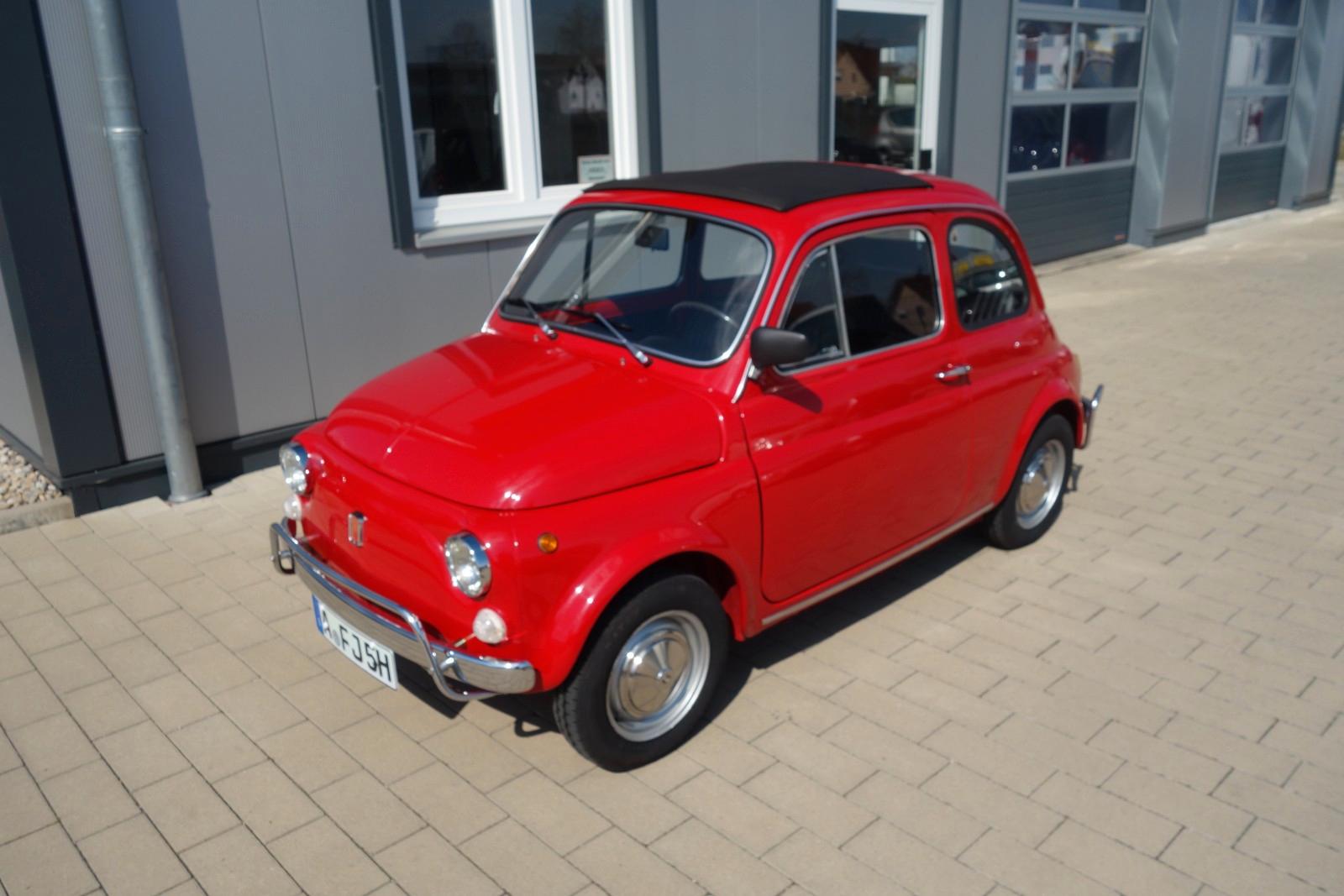 Fiat 500 L (Lusso, Oldtimer) inkl. H- & Wertgutachten