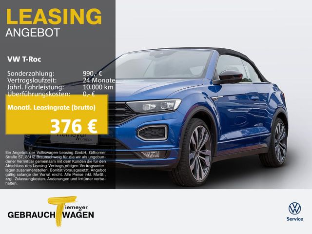 Volkswagen T-Roc Cabrio 1.5 TSI DSG R-LINE BLACK LM19 LEDER