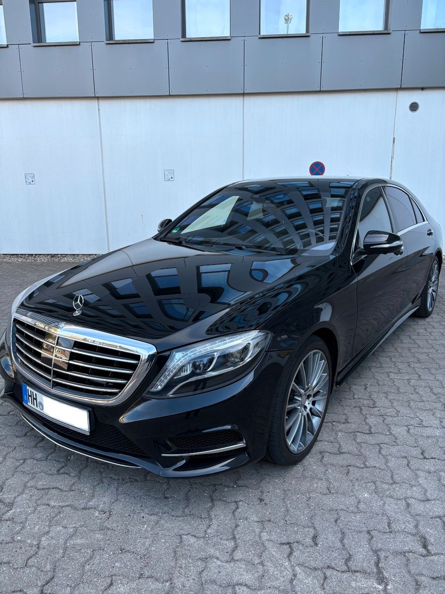 MERCEDES-BENZ S 500 4MATIC LANG -AMG-9G TRONIC-MB SCHECKHEFT