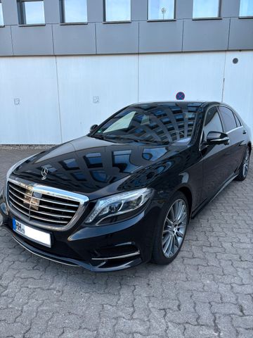 MERCEDES-BENZ S 500 4MATIC LANG -AMG-9G TRONIC-MB SCHECKHEFT