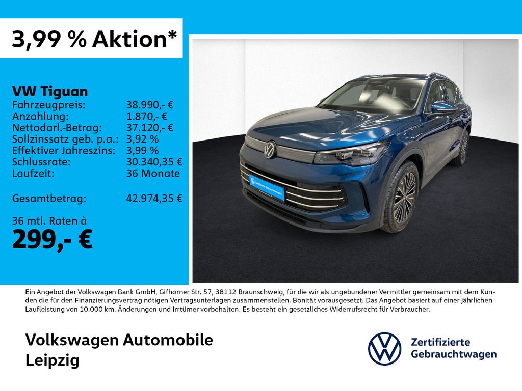 Tiguan 2.0 TDI Elegance *AHK*DSG*ACC*RFK*Navi