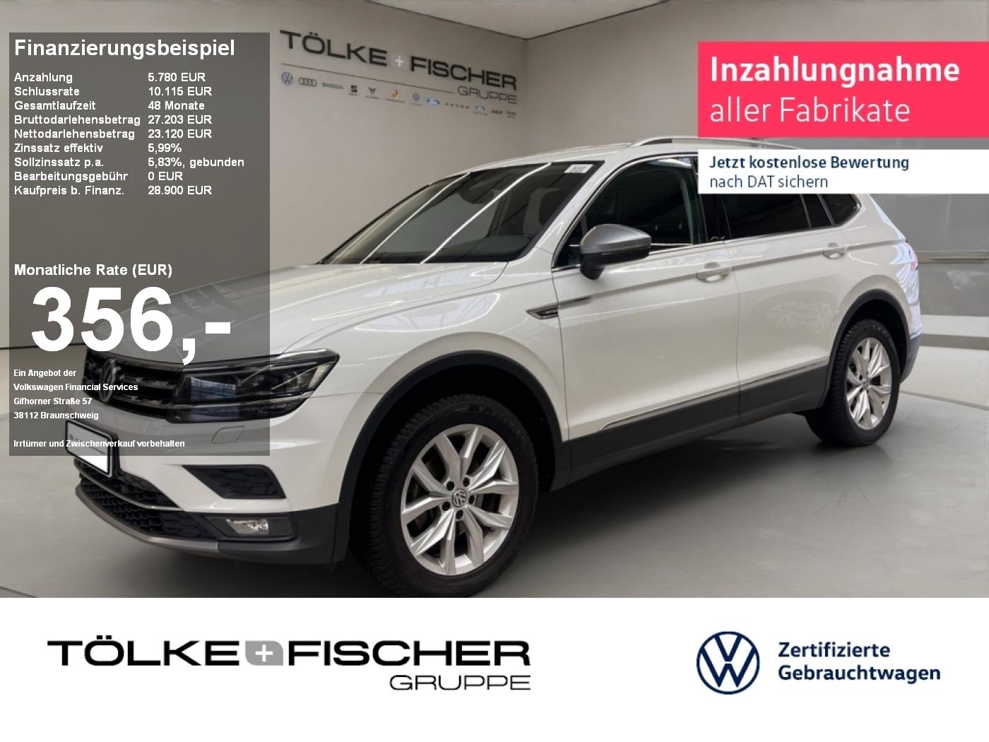 Volkswagen Tiguan Allspace 2.0 TDI 4Motion Highline ACC AHK