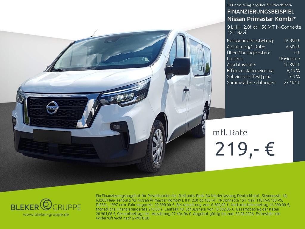 Nissan Primastar Kombi9 L1H1 2,8t dci150 MT N-Connecta