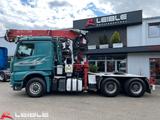 Mercedes-Benz Arocs 2653 6x4HAD*HIAB Kran*Hultdins Greifer*AP* - Abrollkipper