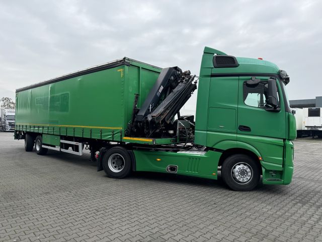 Mercedes-Benz ACTROS HIAB 211 E3 kraan, Crane - klep