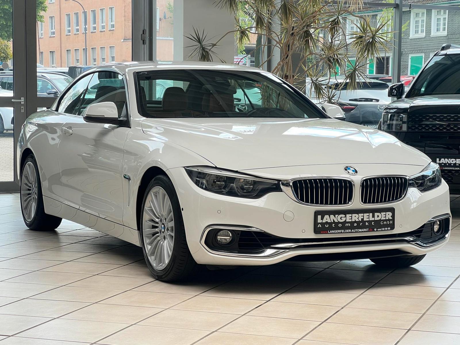 BMW 440i Luxury 1.HAND|SCHECKHEFT-BMW|360°|HUD|LHZ