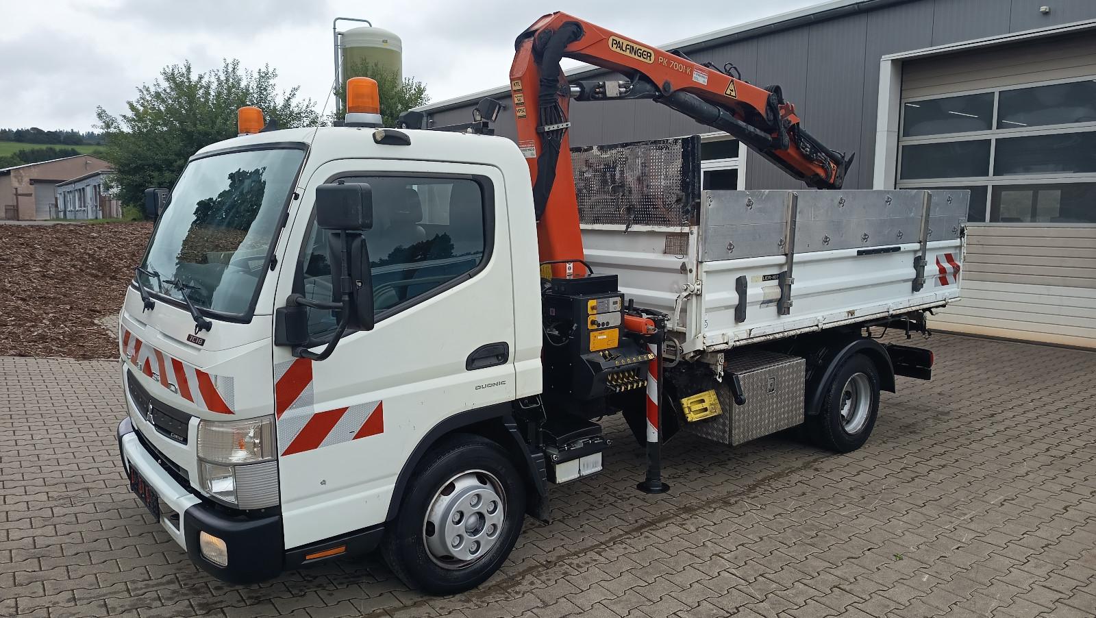 FUSO Canter Kipper Palfinger PK 7001