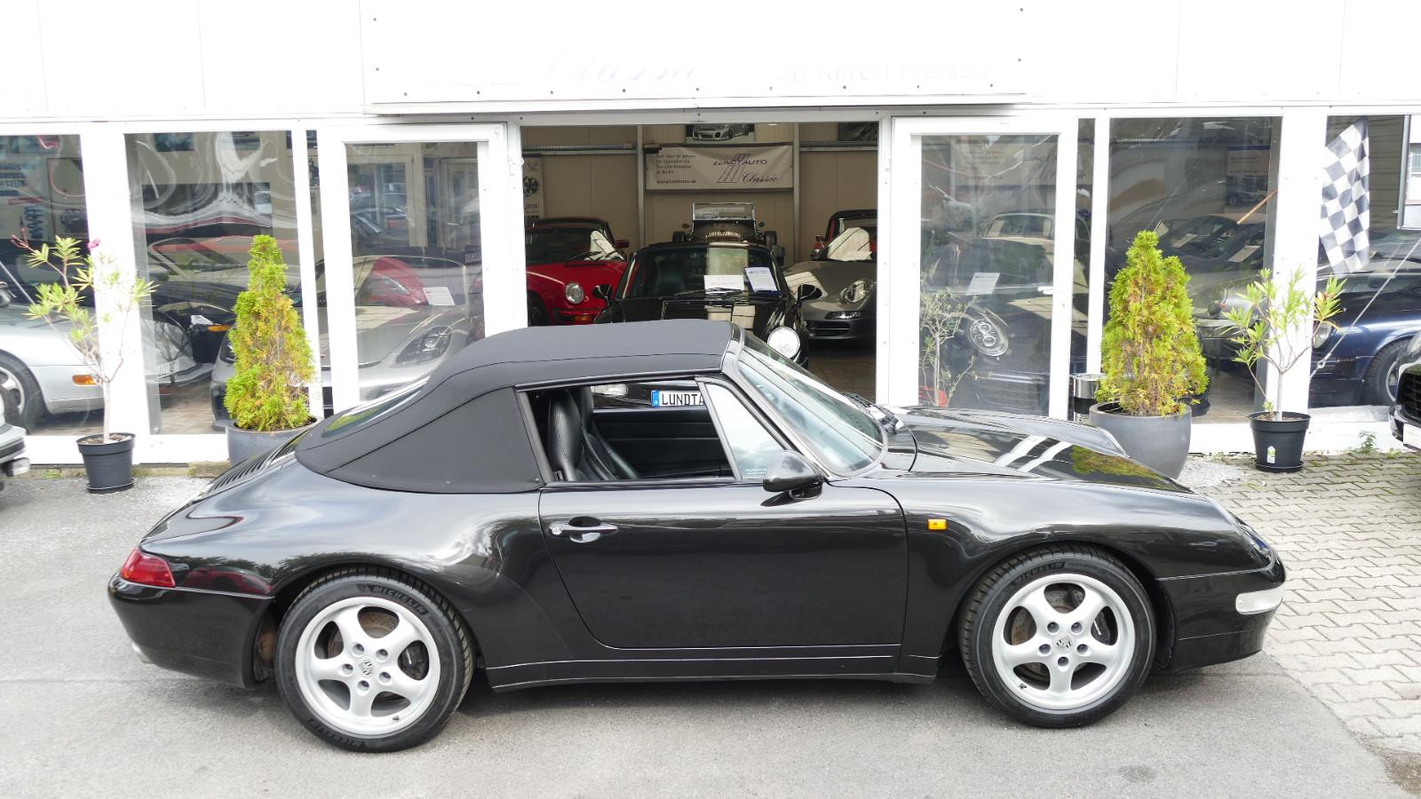 Porsche 993 Carrera 2 Cabrio, Tipt., seit 97 im Besitz