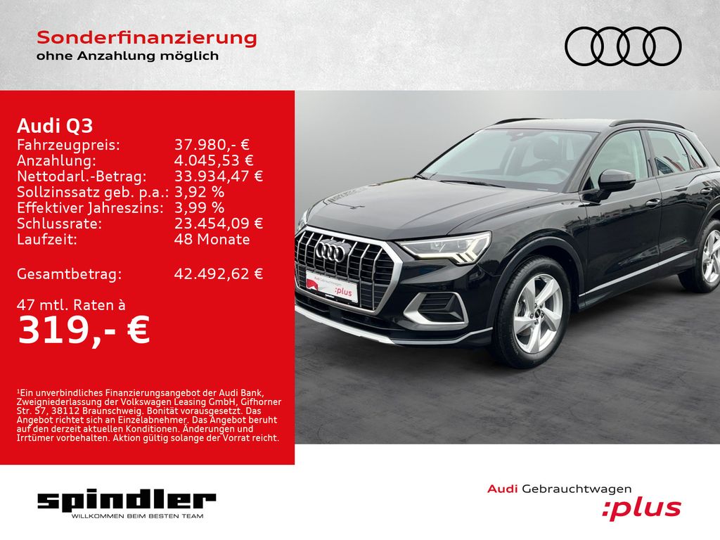 Q3 advanced 35TDI S-tronic / MMI-Navi+, AHK, LED