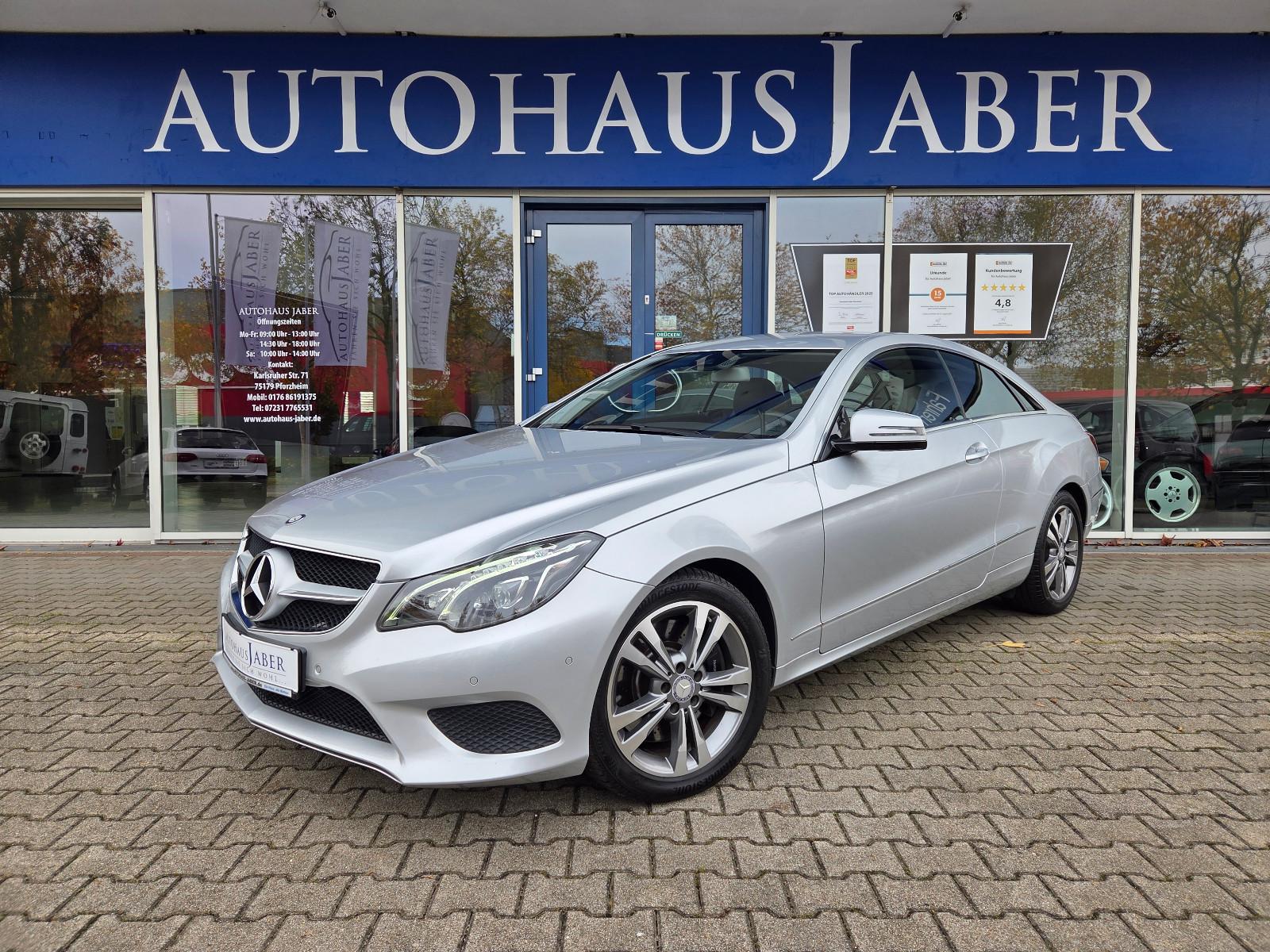 Mercedes-Benz E 400 V6 Coupe DT.FZG 2.HD LED TOTWINKEL