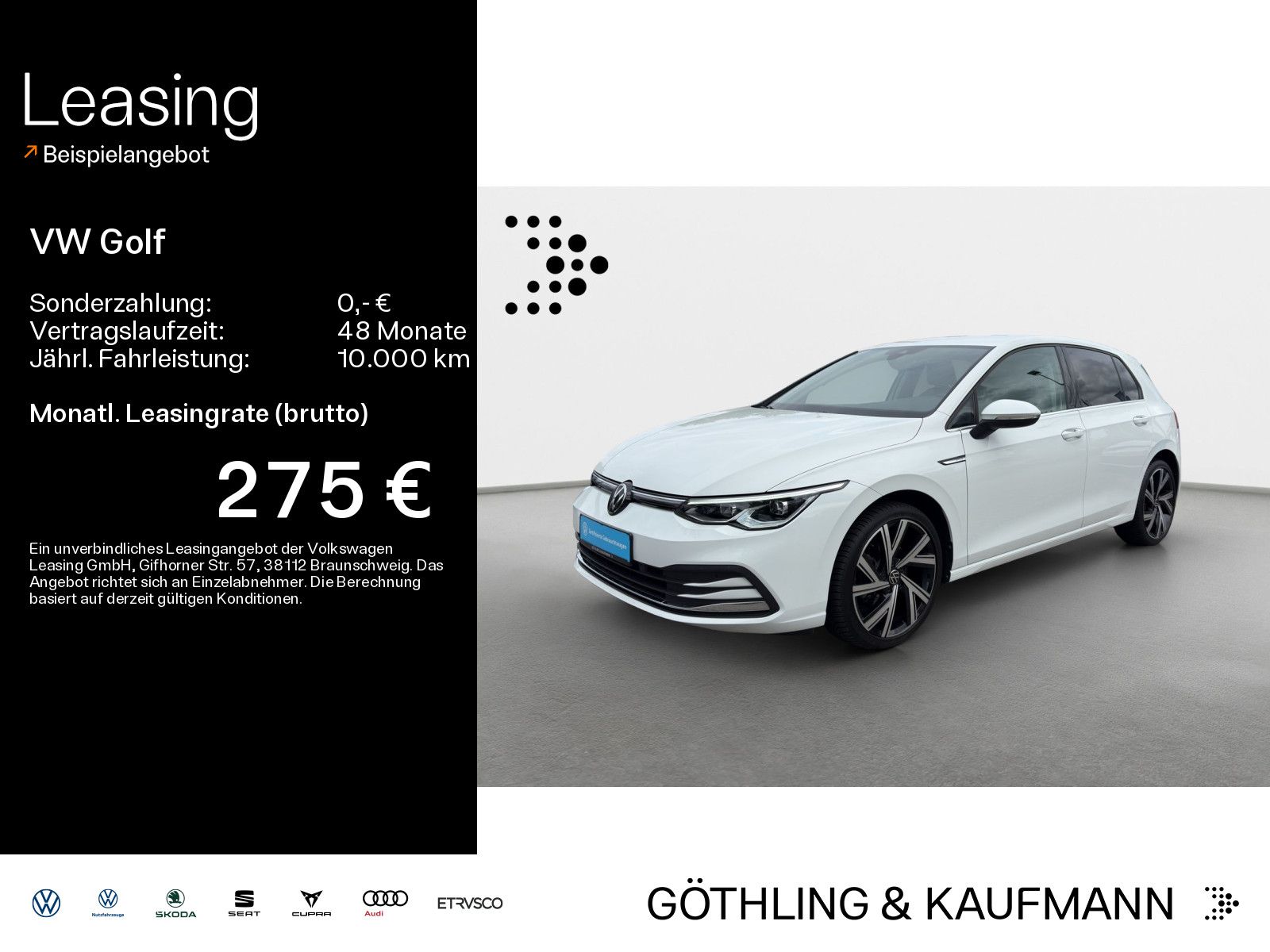 Volkswagen Golf Style 1.5 eTSI DSG*NAVI*KAM*LED+*Assist*18Z