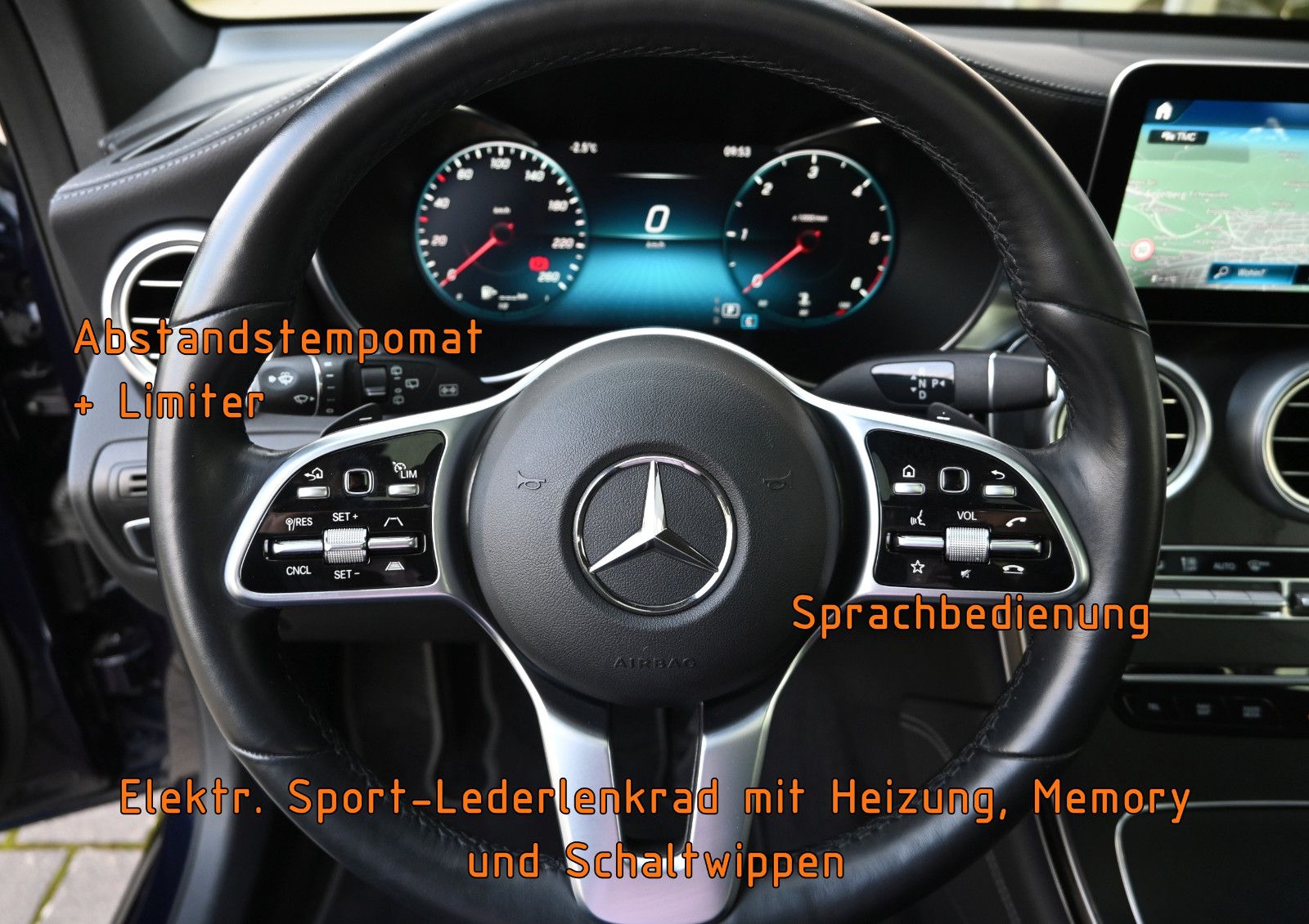 Fahrzeugabbildung Mercedes-Benz GLC 400 d 4MAT. °NIGHT PAKET°ACC°AHK°STANDHEIZ°