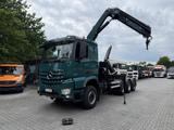 Mercedes-Benz Arocs 3251 8X4 Haken mit Kran HMF 2620 K5