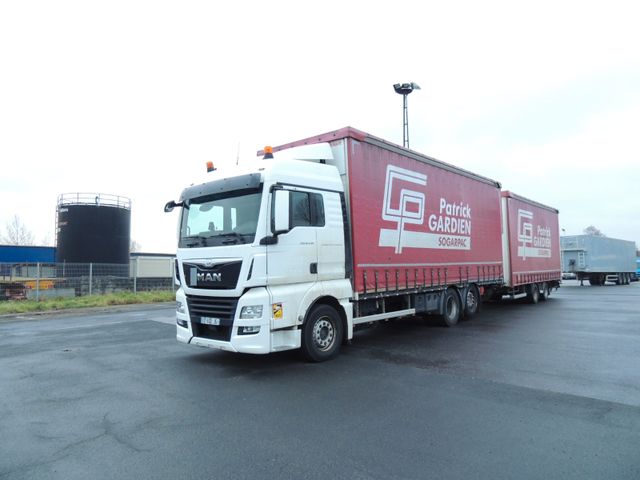 MAN TGX 26.440  6x2 Tautliner + Anhanger (Retarder)