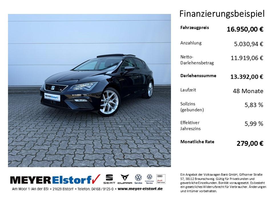 Seat Leon FR 1.8 TSI DSG Leder LED Panor Navi ACC