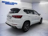 Seat Ateca 1.5 TSI DSG FR NAVI RFK ACC LKH LED PANO - : Weiß, Teilleder