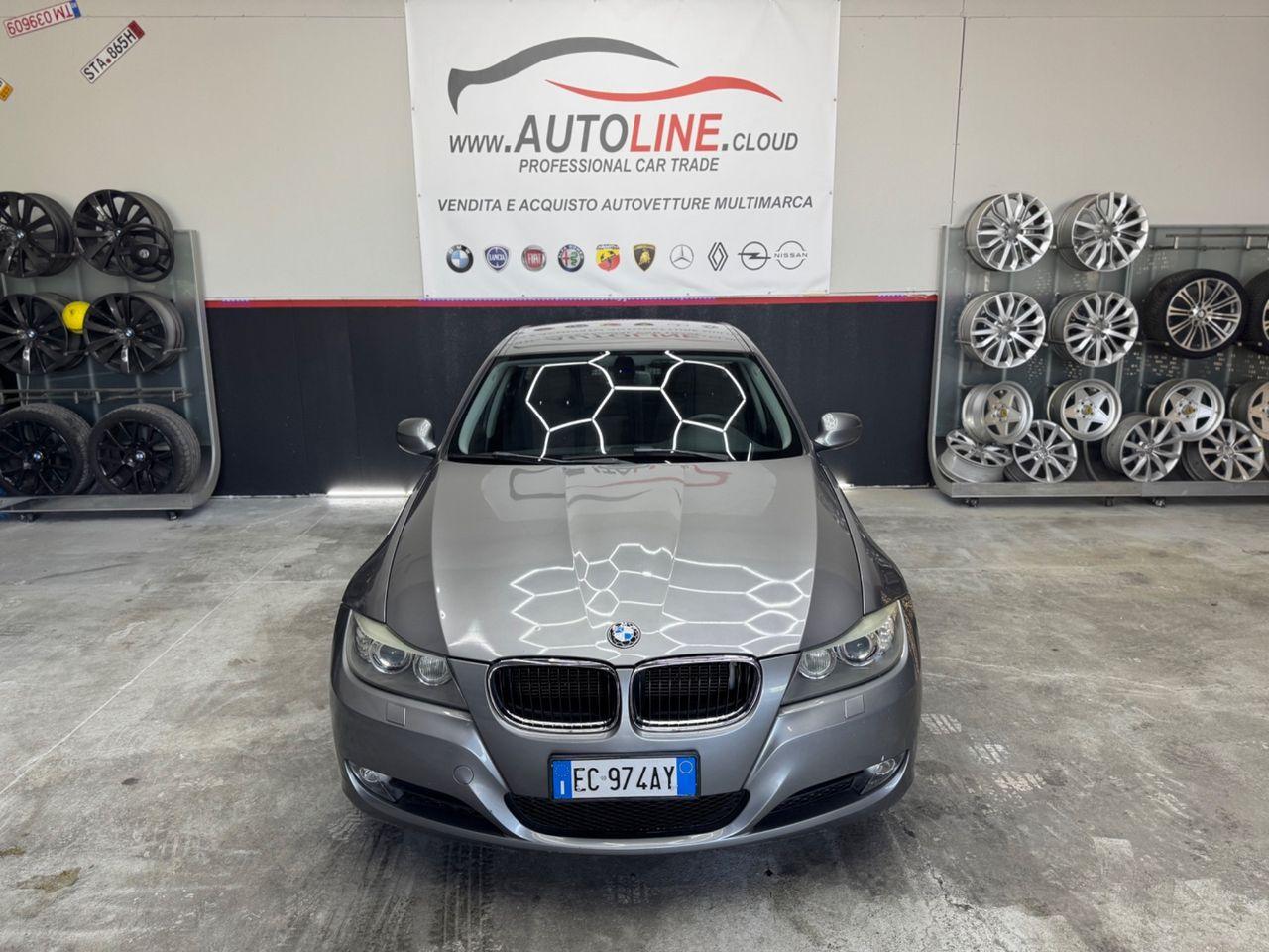BMW 318 2010 — interior