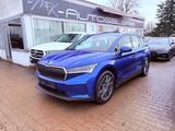 Skoda Enyaq 80 Lounge|1.Hand|Leder|82kWh|8-fach Bereif - blaue Skoda Enyaq