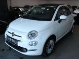 Fiat 500 Lounge*2.Hand*Klima*NAVI*Touch*Tempo*FS* - Fiat 500: Weiß, Cabrio