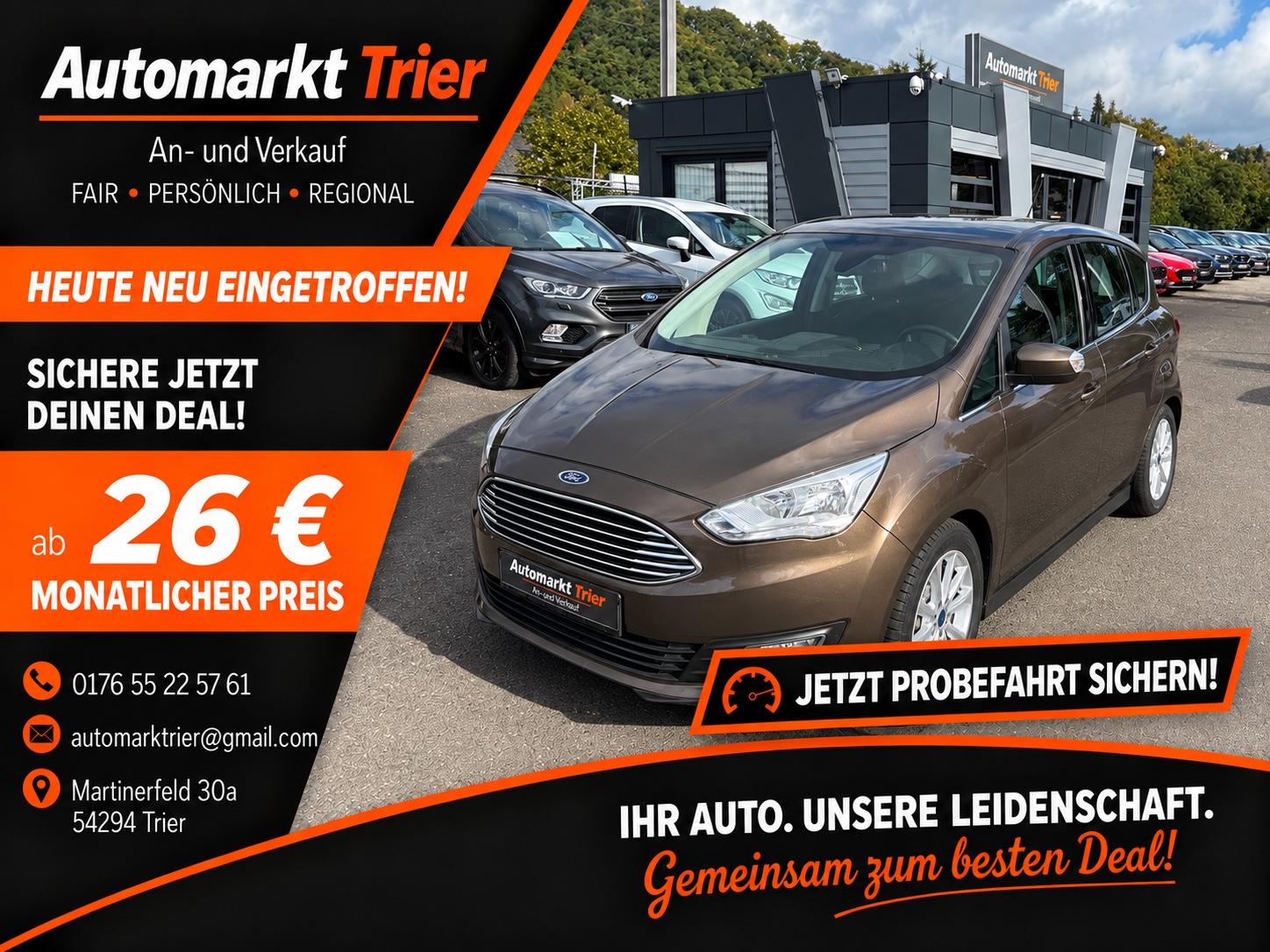 Ford C-Max C-MAX Titanium.Automatik! Tüv neu! LHZ!