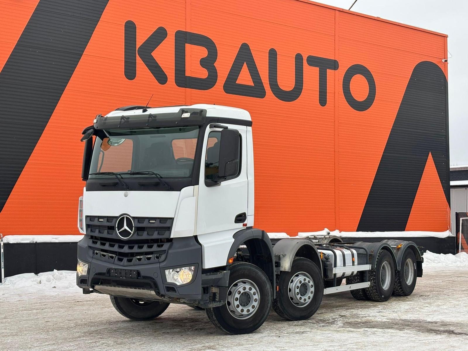 Mercedes-Benz Arocs 4142 8x4 PTO / FULL STEEL