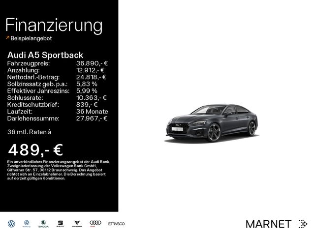 Audi A5 Sportback 40 TFSI S line*Navi*Alu*AHK*PDC*Vir