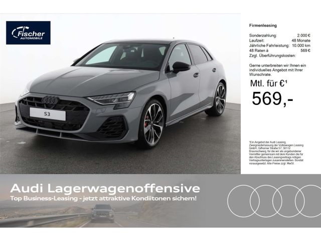 Audi S3 Sportback TFSI quattro LP: 75.896,-/Pano/SONO