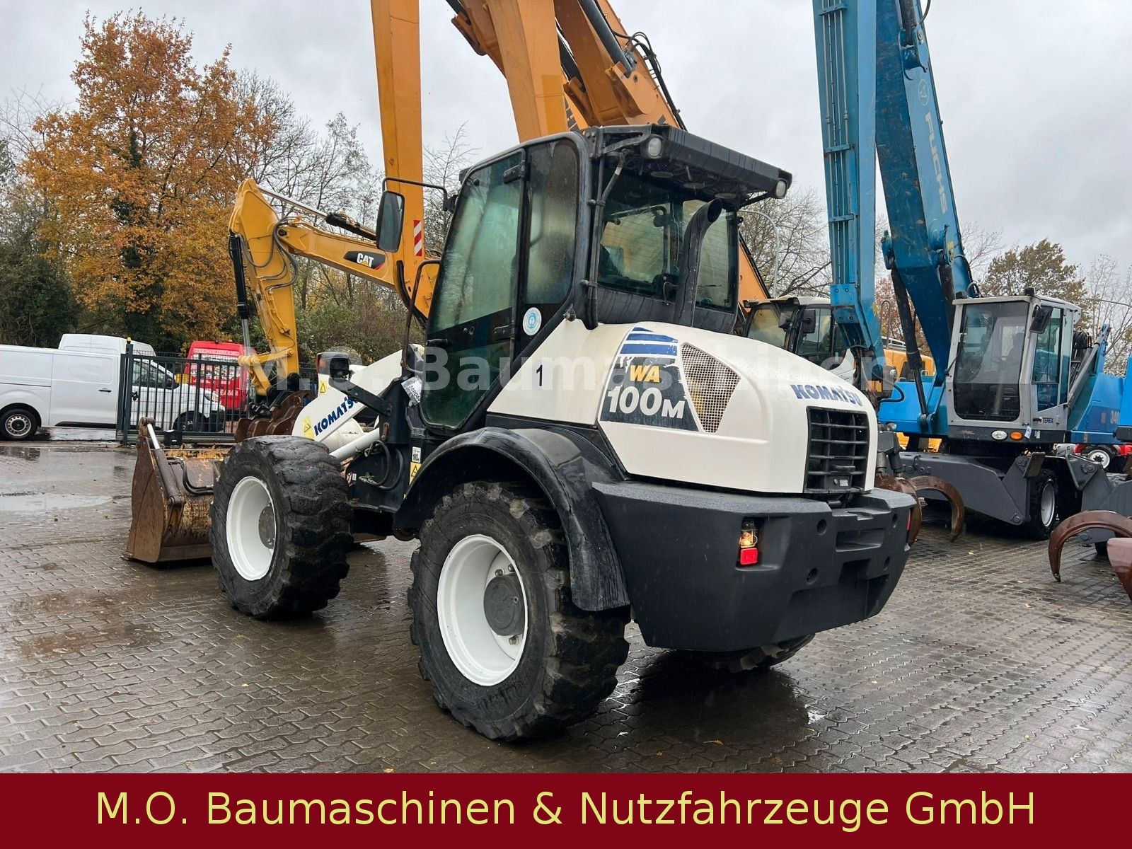 Fahrzeugabbildung Komatsu WA 100 M-5/ Greiferschaufel /