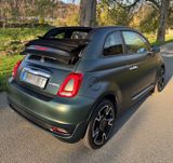 Fiat 500C Portofino grün MATT - mit Hybrid-Antrieb: Cabrio