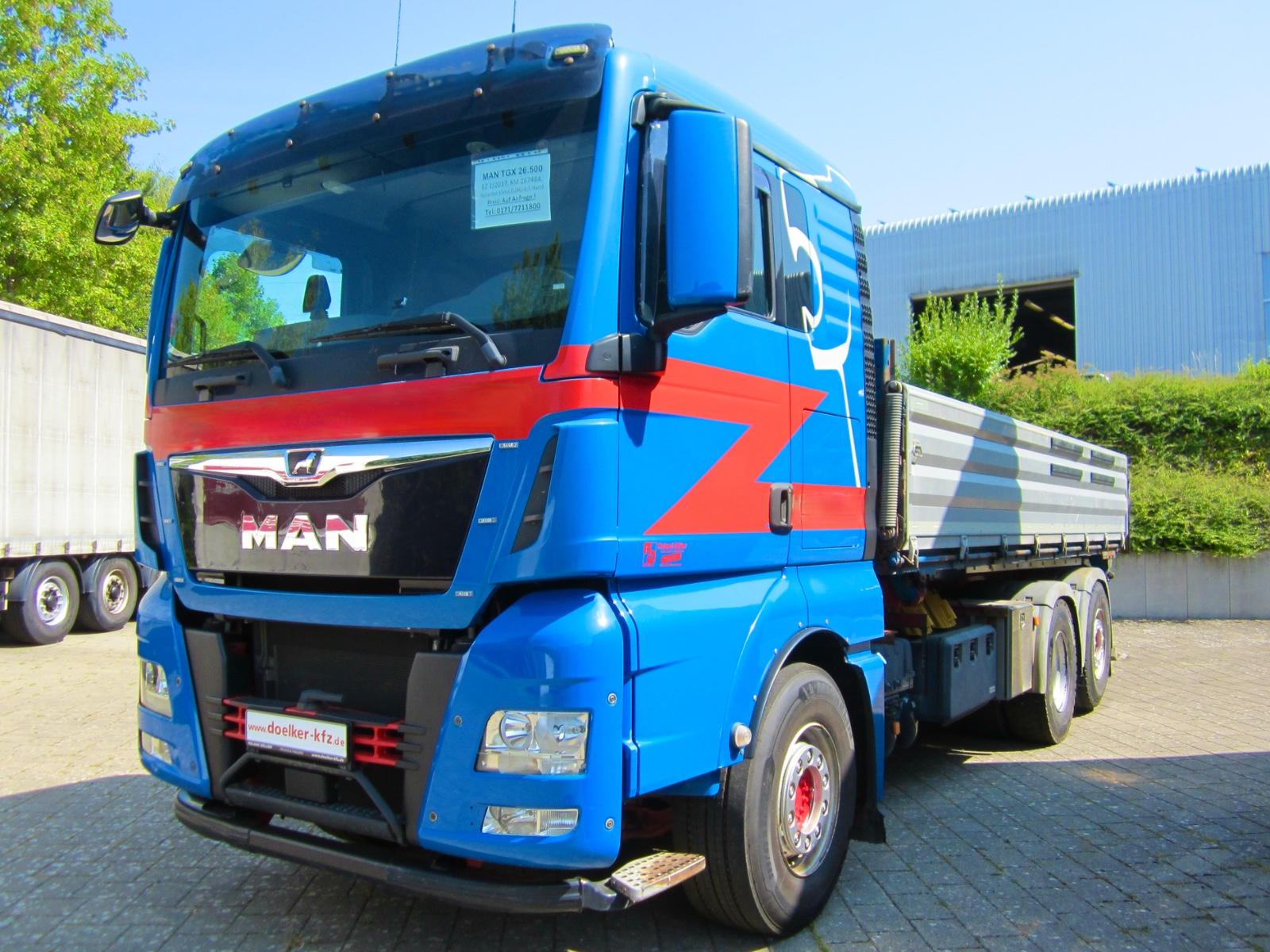 MAN TGX 26.500 BL 6x2 Retarder Klima ACC Krankonsole