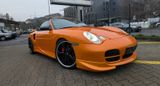 Porsche 996 Turbo Cabrio Techart Orig.*Rarität*Historie* - Porsche mit Benzin-Antrieb: Orange, Cabrio