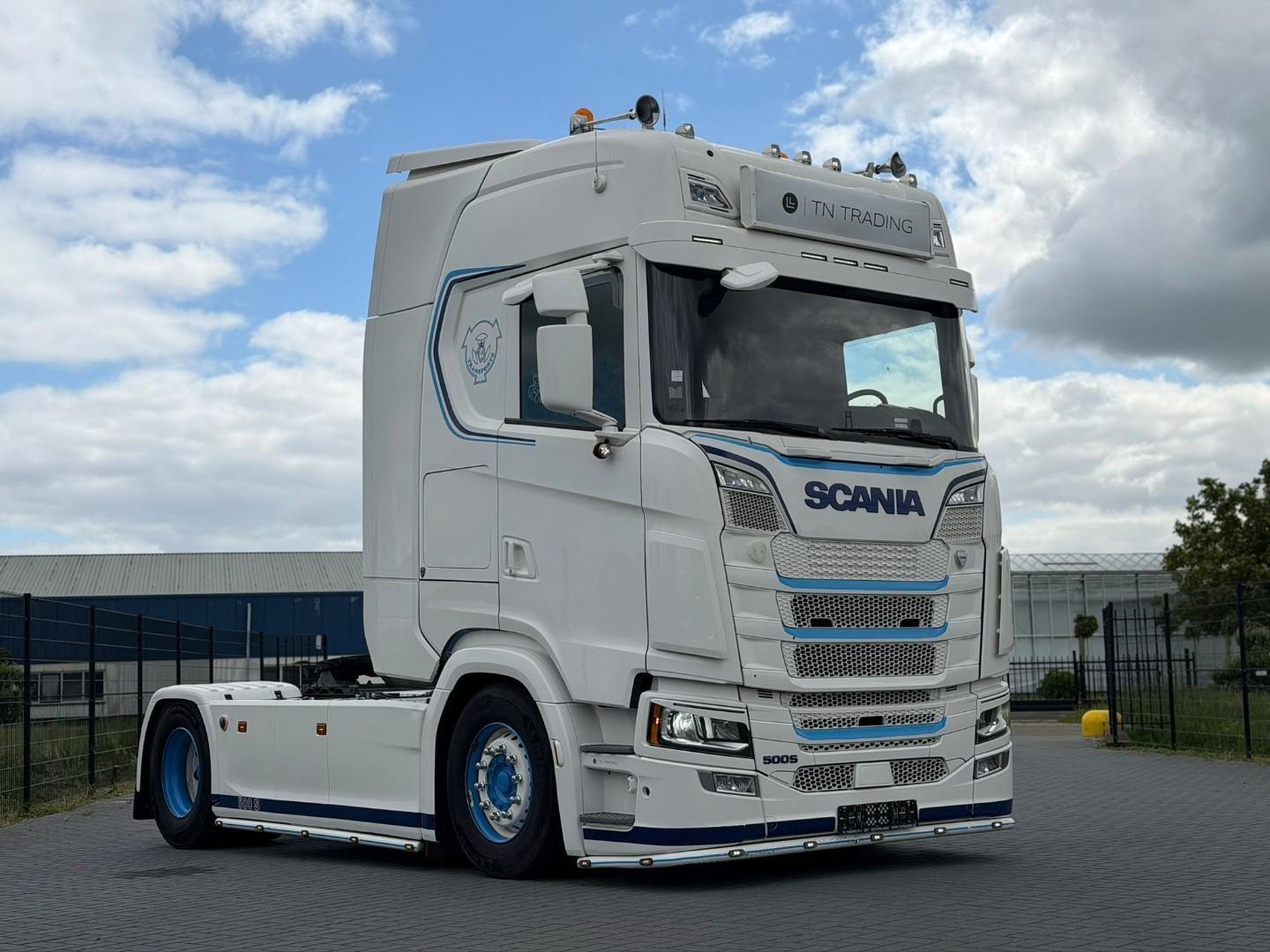 Scania 500S NGS EURO 6D, VOLLUFT, ADR, ZAPFWELLE, LEDER