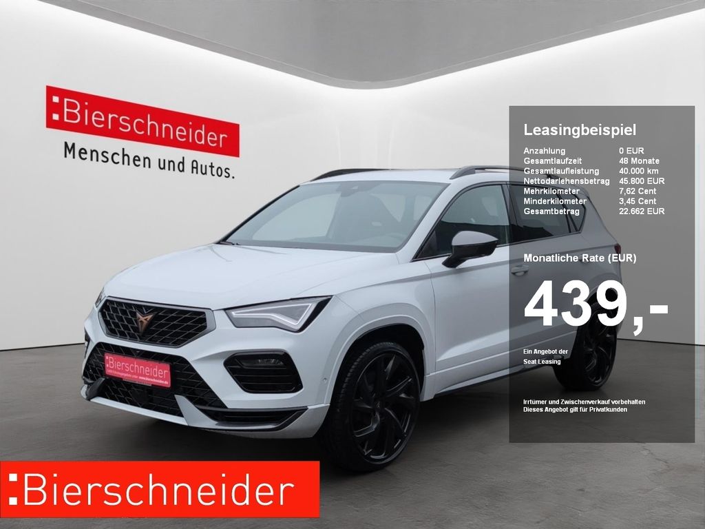 Cupra Ateca 2.0 TSI DSG 4Drive VZ AHK+20+Kamera+Navi+S