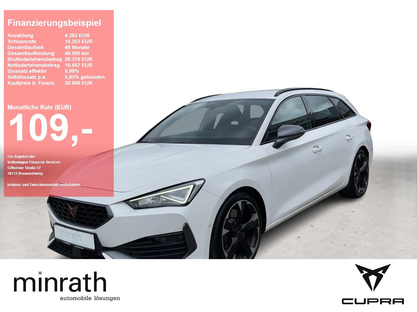 Cupra Leon Sportstourer 2.0 TSI DSG ACC+BEATS+NAVI+RFK