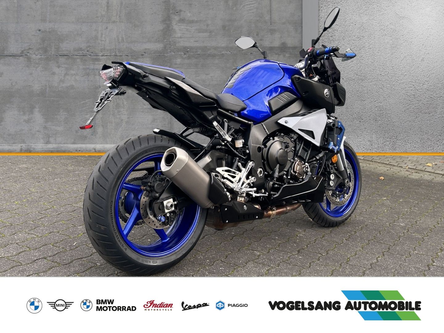 Fahrzeugabbildung Yamaha MT-10 Voll LED, Motorspoiler, Sturzbügel, LCD Di