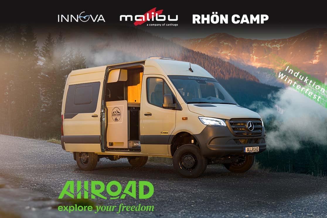 Mercedes-Benz Rhön Camp "The Force 4x4" 6 Meter Camper für 2