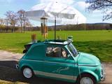 Fiat +++ Eiswagen zu verkaufen +++ Retro Foodtr... - Fiat 500 aus 1969