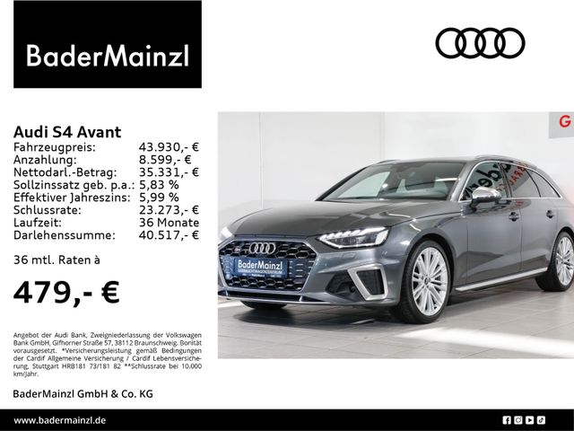 Audi S4 Avant TDI tiptronic Virtual Pano SHZ Matrix