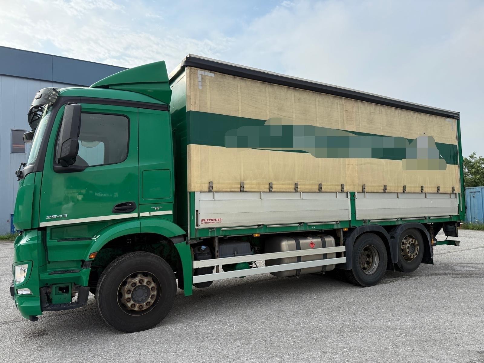 Mercedes-Benz 2543 6X2 PRTSCHE PLANE LBW BLATT LUFT LENKACHSE