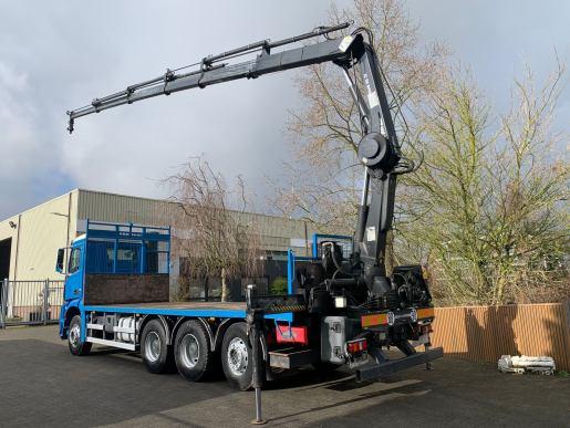 Mercedes-Benz AROCS 3240 8X4 - HIAB XS 166-E5 HIPRO OPEN BODY 