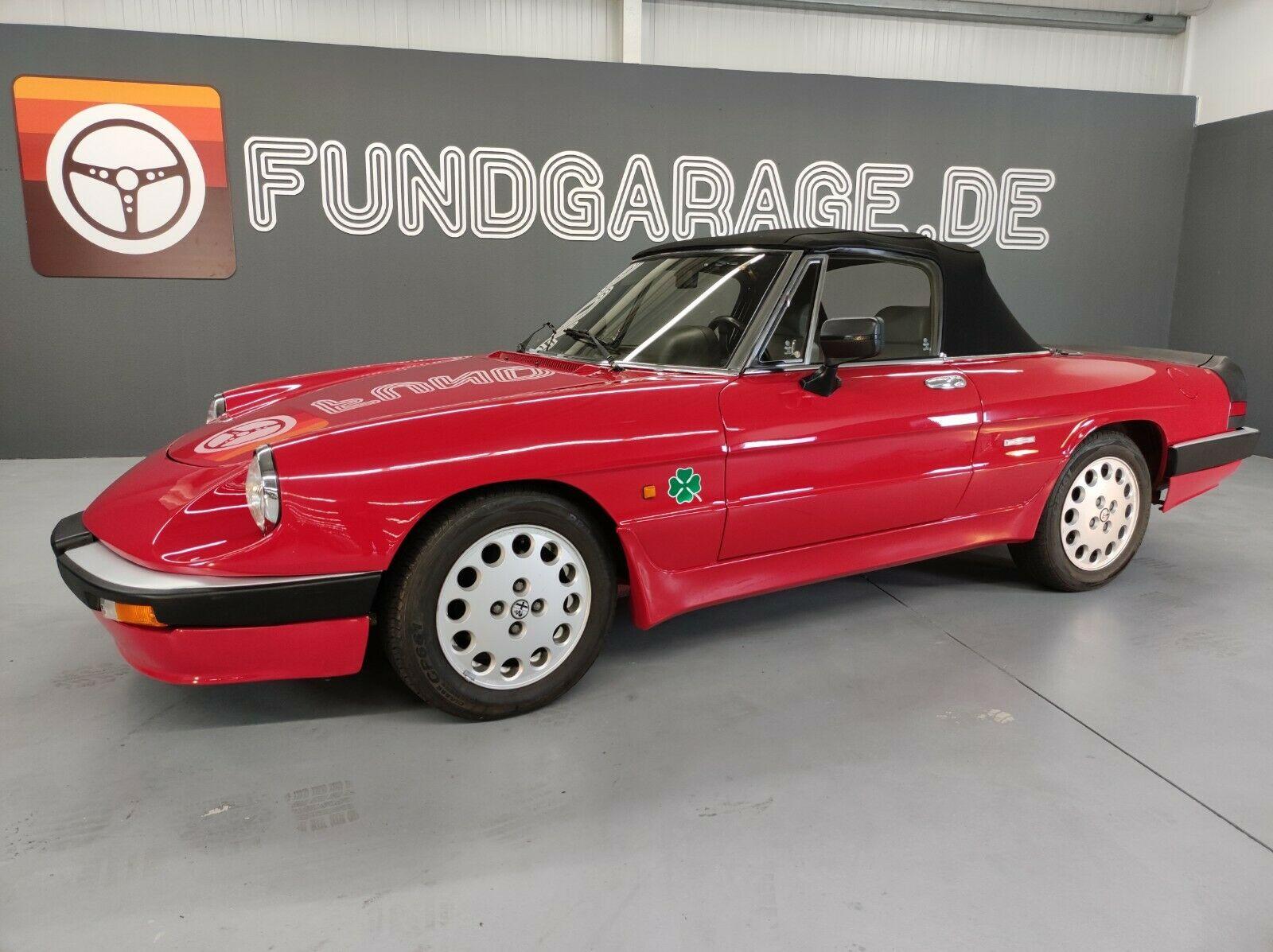 Alfa Romeo Spider Quadrifolio matching numbers H-Gutachten