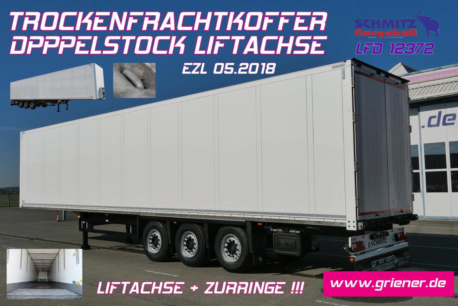 Schmitz Cargobull SKO 24/ DOPPELSTOCK /LIFTACHSE /LASI 12642 XL