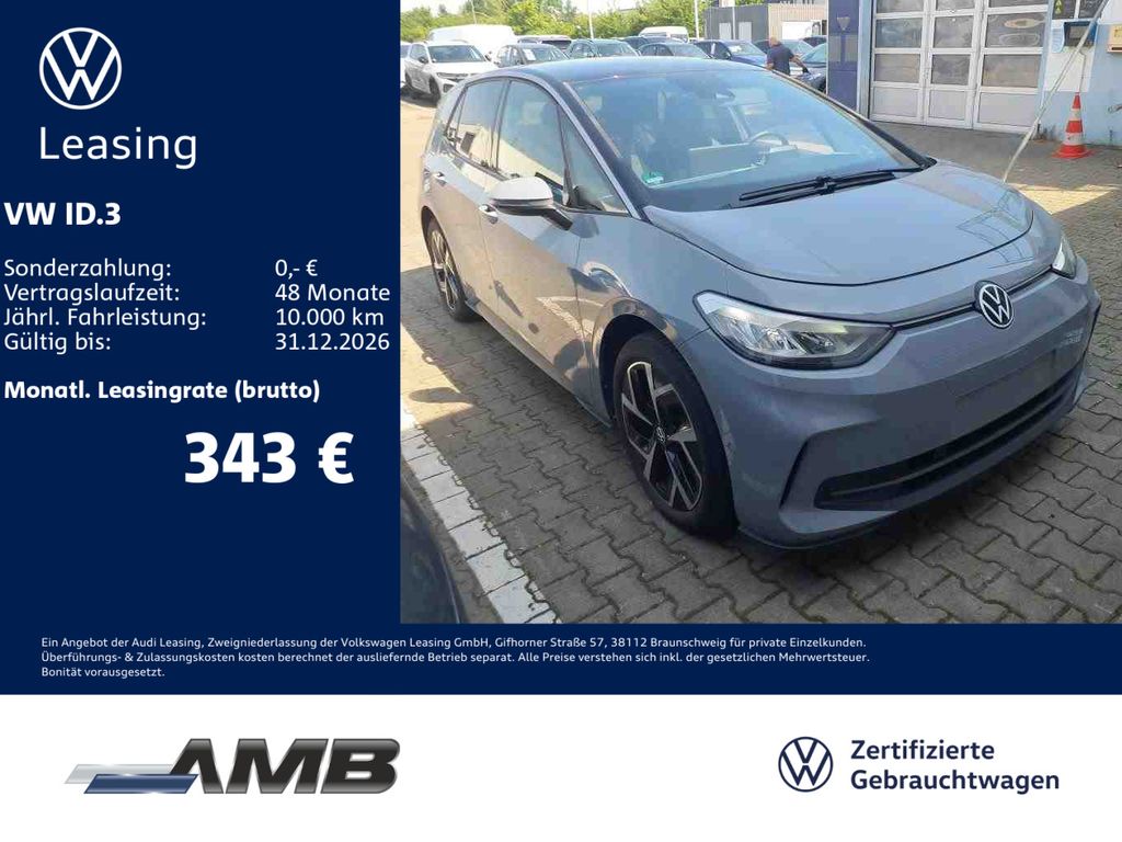 ID.3 Move 62kWh/LED/Travel/Navi/Sitzhzg/RFKamera