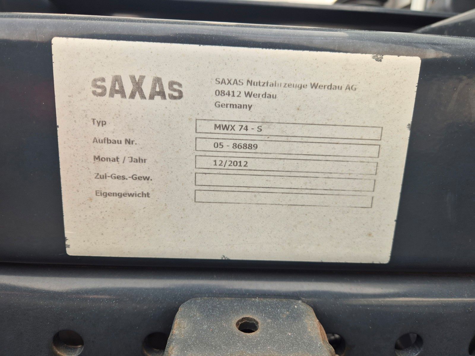 Fahrzeugabbildung Iveco Stralis AT190S31/FP CM BDF LBW unterfaltbar AHK