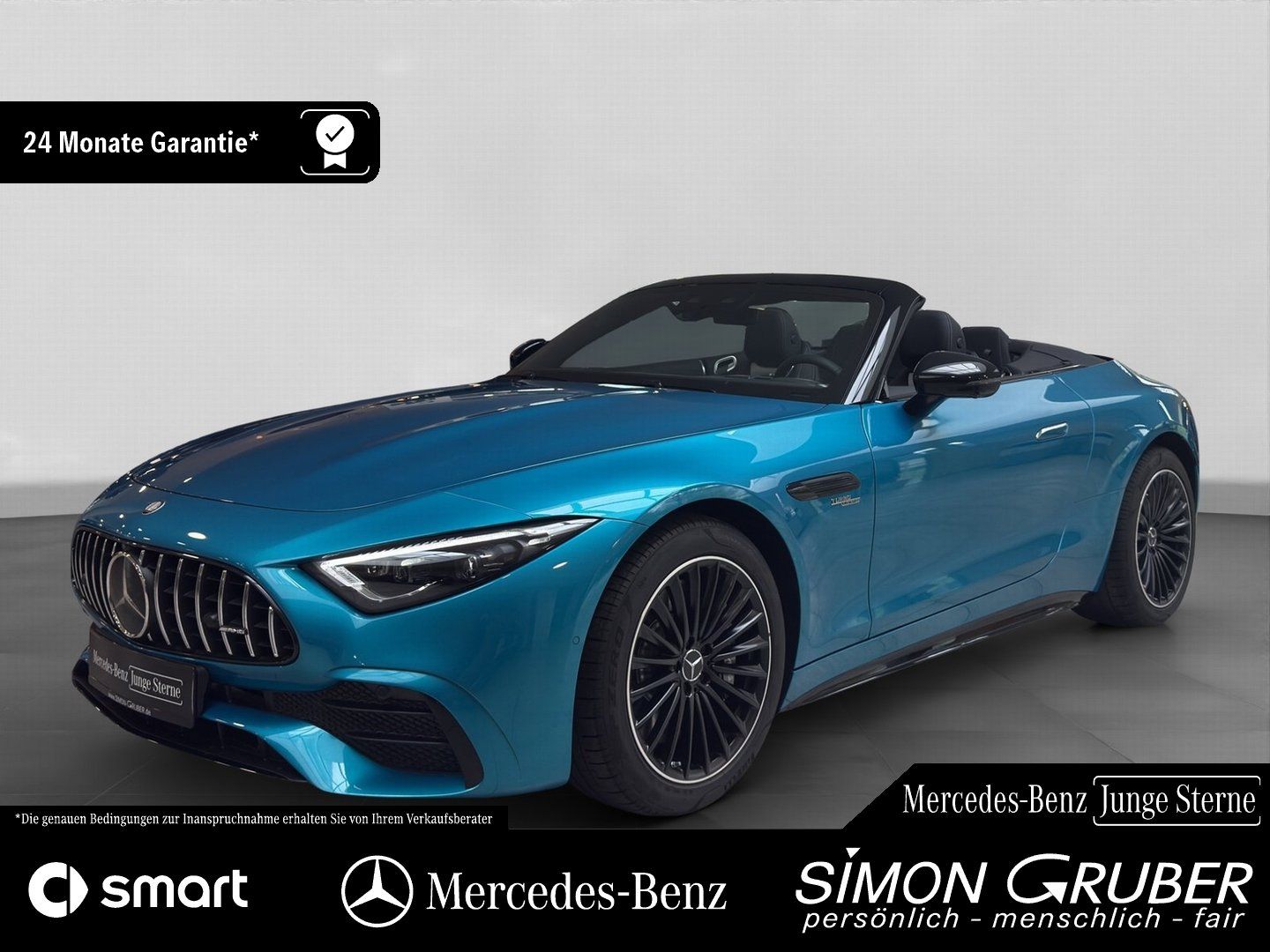 Fahrzeugabbildung Mercedes-Benz SL 43 AMG Carbon Sitzklima Massage Burm HUD HAL
