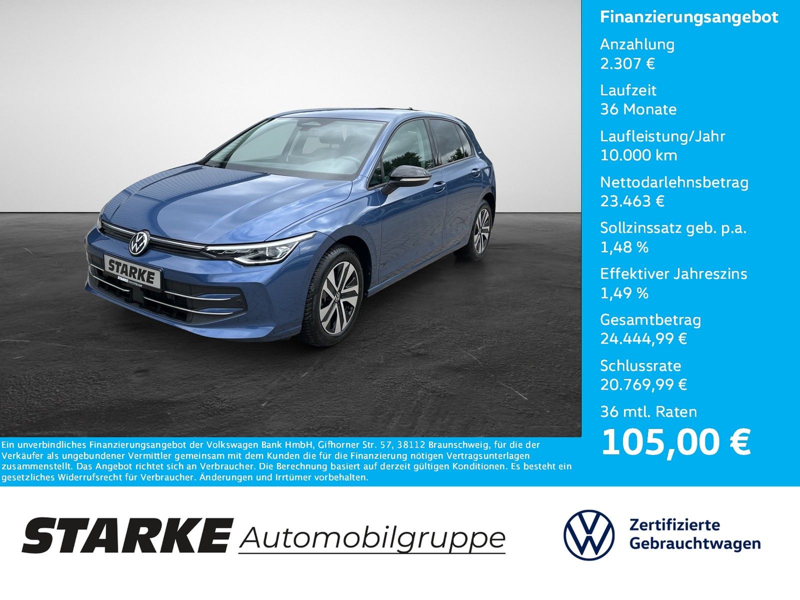 Volkswagen Golf 8 1.5 TSI Energy Navi LED Kamera PDC LM Te foto 1