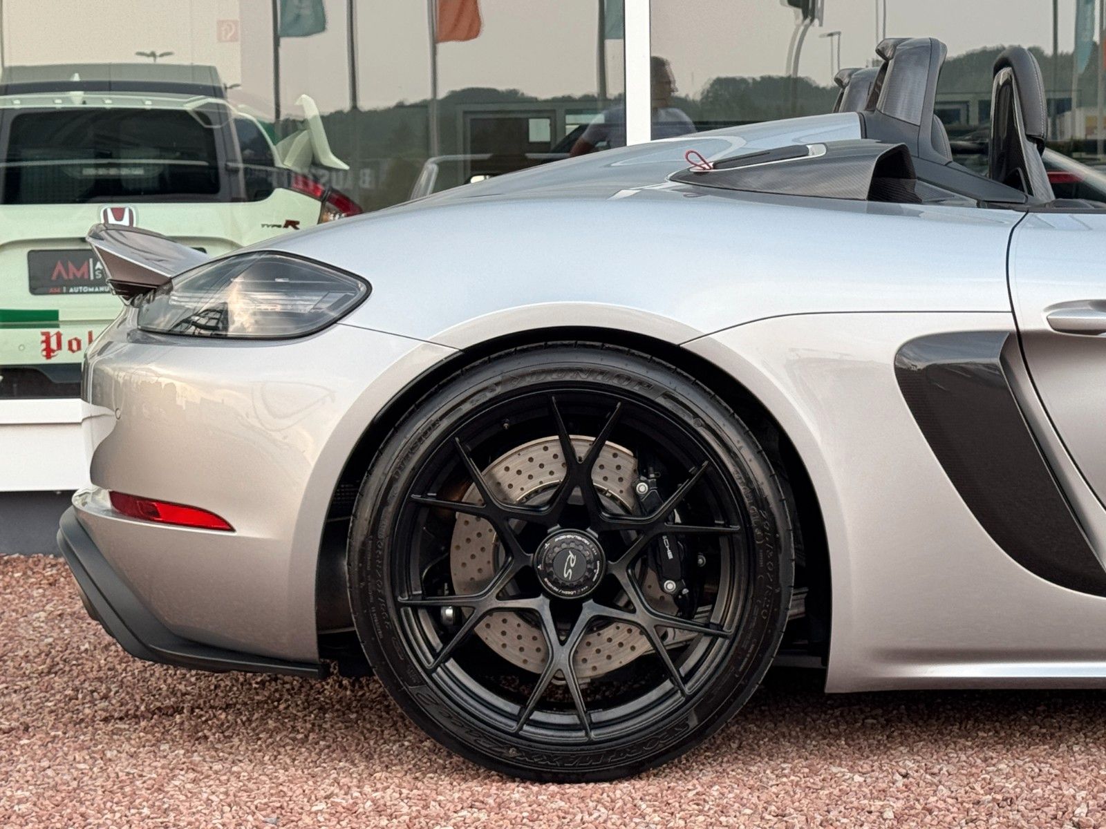 Porsche 718 Spyder RS Weissach Lift Schale Bose 1.Hand foto 15